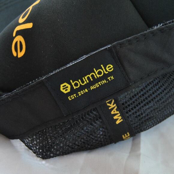 Bumble Black & Yellow Snapback Hat - Picture 8 of 10